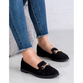 SHELOVET Suede Lords negro 3
