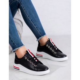 SHELOVET Zapatos deportivos negros 3