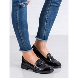 Bestelle Mocasines lacados negro 3
