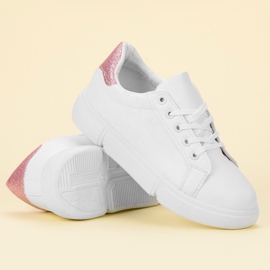 Jumex Zapatos deportivos ligeros blanco 1