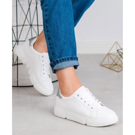 Jumex Zapatos deportivos ligeros blanco 3