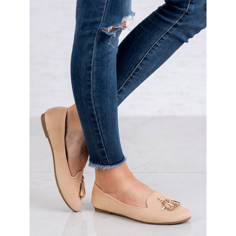 Queentina Señores con flecos marrón 2