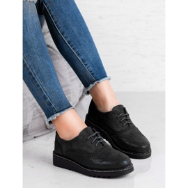 Bestelle Zapatos en la plataforma negro 3