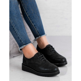 Bestelle Zapatos en la plataforma negro 2