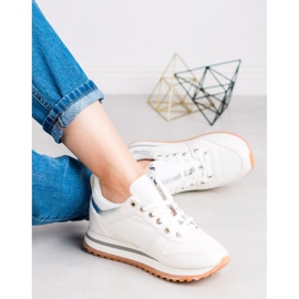 SDS Zapatos deportivos blancos 3
