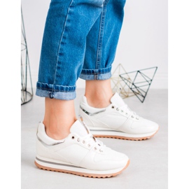SDS Zapatos deportivos blancos 4