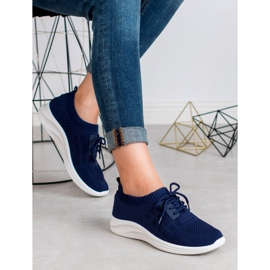 Ideal Shoes Calzado Deportivo Textil azul marino 3