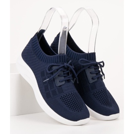 Ideal Shoes Calzado Deportivo Textil azul marino 2