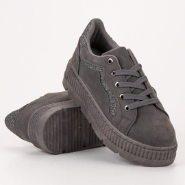 SHELOVET Zapatillas grises 2