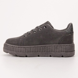 SHELOVET Zapatillas grises 4