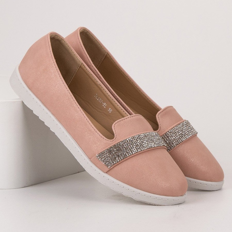 Queentina Señores con cristales rosa 2