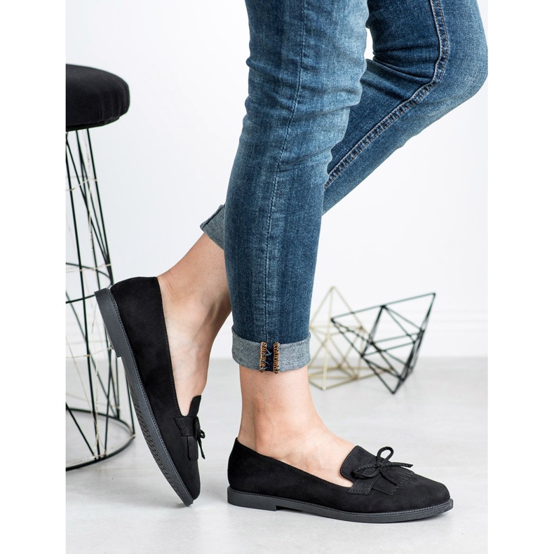 SHELOVET Mocasines negros 1