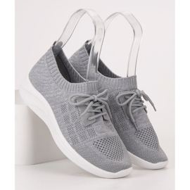 Ideal Shoes Calzado Deportivo Textil gris 2