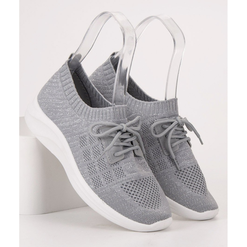 Ideal Shoes Calzado Deportivo Textil gris 2