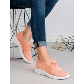 Ideal Shoes Calzado Deportivo Textil rosado 3