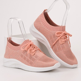 Ideal Shoes Calzado Deportivo Textil rosado 2