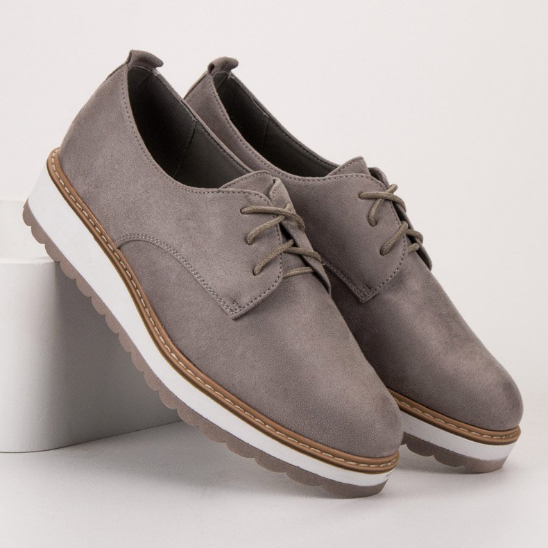 Marquiz Zapatos grises de mujer 1