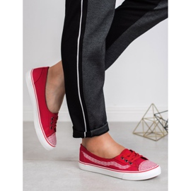 J. Star Zapatillas Rojas blanco rojo 2