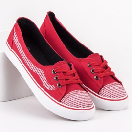 J. Star Zapatillas Rojas blanco rojo 4