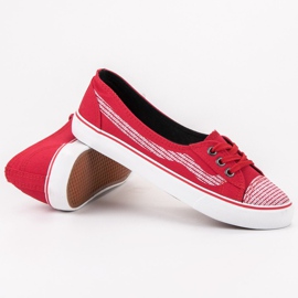 J. Star Zapatillas Rojas blanco rojo 5