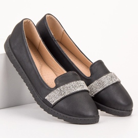 Queentina Señores con cristales negro 1