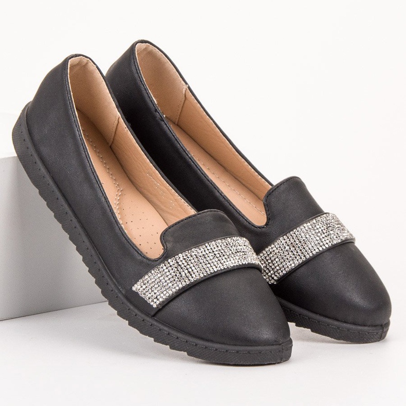 Queentina Señores con cristales negro 1 Queentina Señores con cristales negro 1