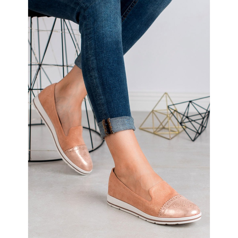 Kayla Señores con purpurina rosado 2