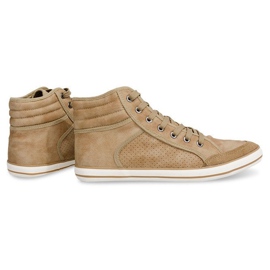 Zapatos deportivos 501 Camel High-top Boxer marrón 4