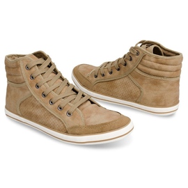Zapatos deportivos 501 Camel High-top Boxer marrón 3