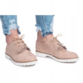 Mocasines beige con flecos Crushing Hard 2