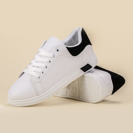 Ideal Shoes Calzado deportivo para mujer blanco 1