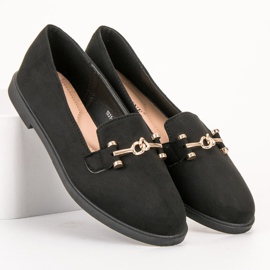 SHELOVET Suede Lords negro 2