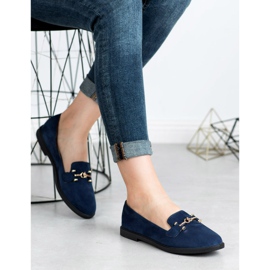SHELOVET Suede Lords azul marino 2