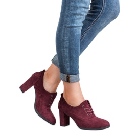 Nio Nio Botas de mujer elegantes rojo 3