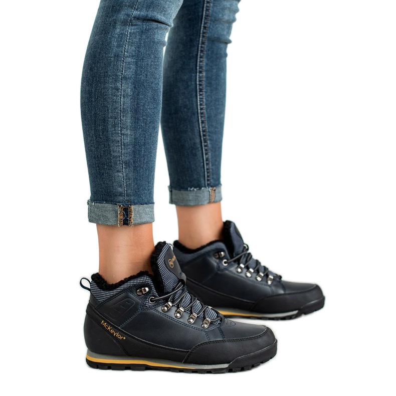 Zapatos de trekking cálidos MCKEYLOR azul 2 Zapatos de trekking cálidos MCKEYLOR azul 2