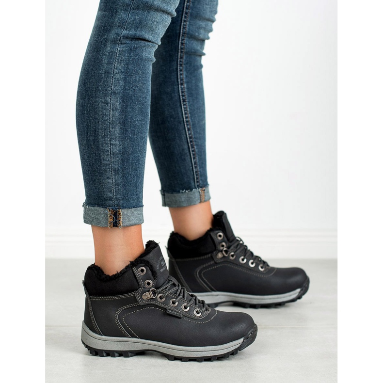 Ax Boxing Calzado de trekking cálido negro 2 Ax Boxing Calzado de trekking cálido negro 2