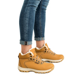 Ax Boxing Calzado de trekking cálido amarillo 2 Ax Boxing Calzado de trekking cálido amarillo 2