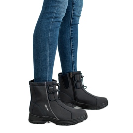 Ax Boxing Botas de nieve negras negro 3