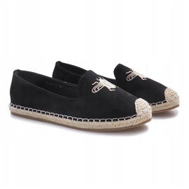 Alpargatas Landberry negras negro 2