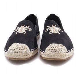 Alpargatas Landberry negras negro 4