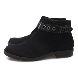 Botas de ante QL-36 Black negro 3