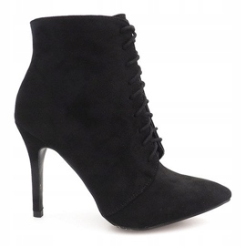 Botas De Tacón Alto LB-229 Negro 1
