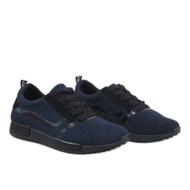 Zapatillas deportivas Adamo azul marino 2
