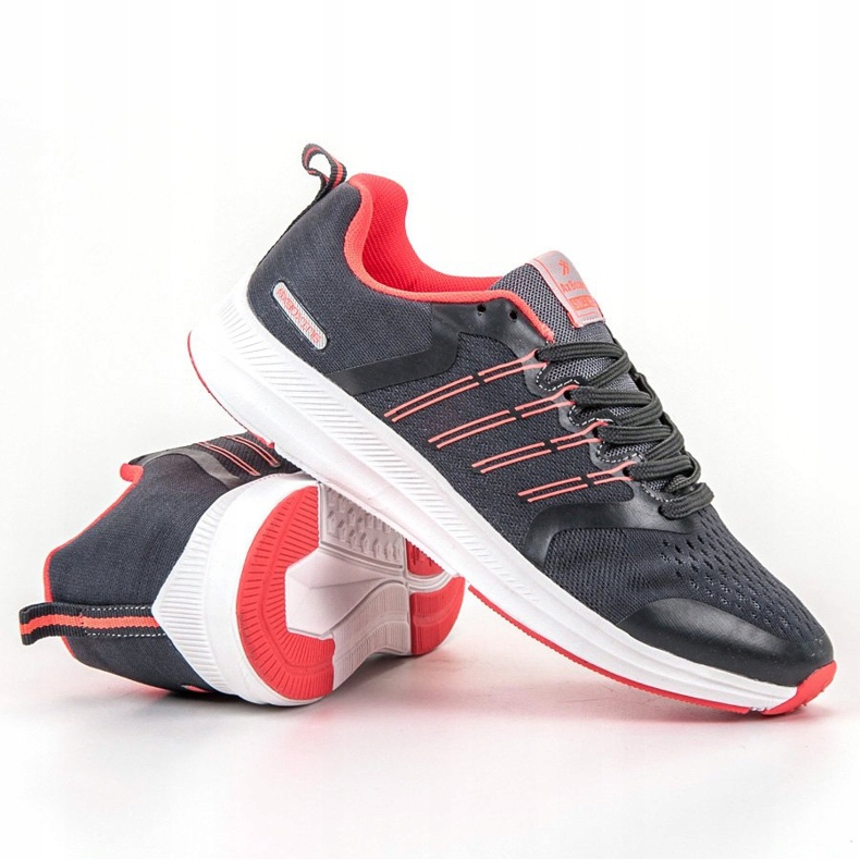 Ax Boxing Zapatos deportivos ligeros negro rosa 1