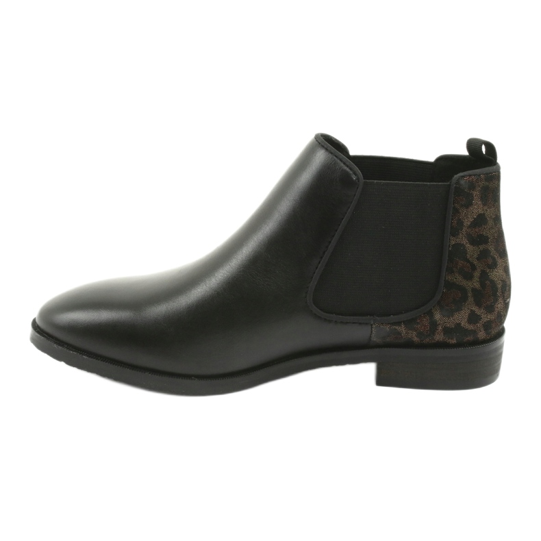 Caprice Botas de cuero para mujeres 25327 negro 2