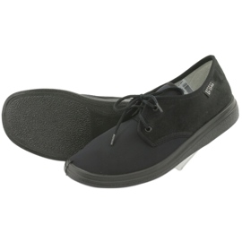 Zapatos de mujer befado pu 990D001 negro azul marino 5