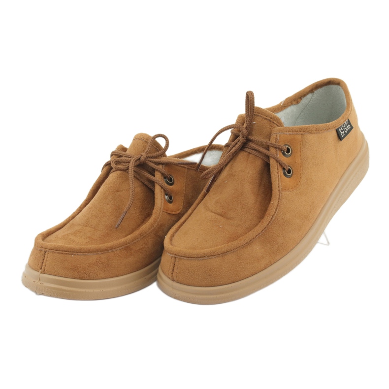 Zapatos de mujer befado pu 871D005 marrón 3