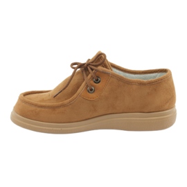 Zapatos de mujer befado pu 871D005 marrón 2