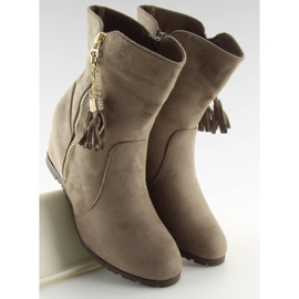 Botines beige AB02-36 Khaki 4