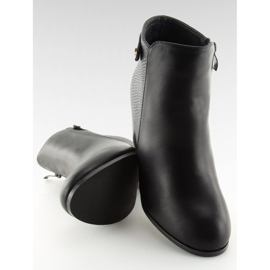 Botas negras de tacón F167 Black negro 5